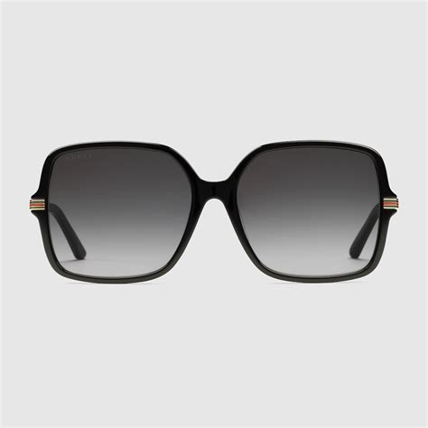 gucci gg1448sa|Gucci Low nose bridge fit square sunglasses.